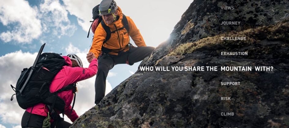 Helly Hansen highlights shared adversity in campaign